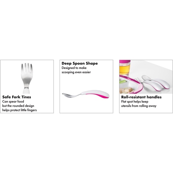 🍁 *LAST CHANCE* OXO Tot Fork and Spoon Set - Picture 7 of 8